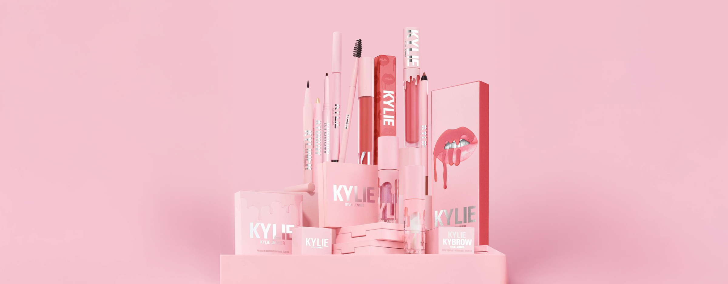 Kylie Cosmetics rebrand packaging