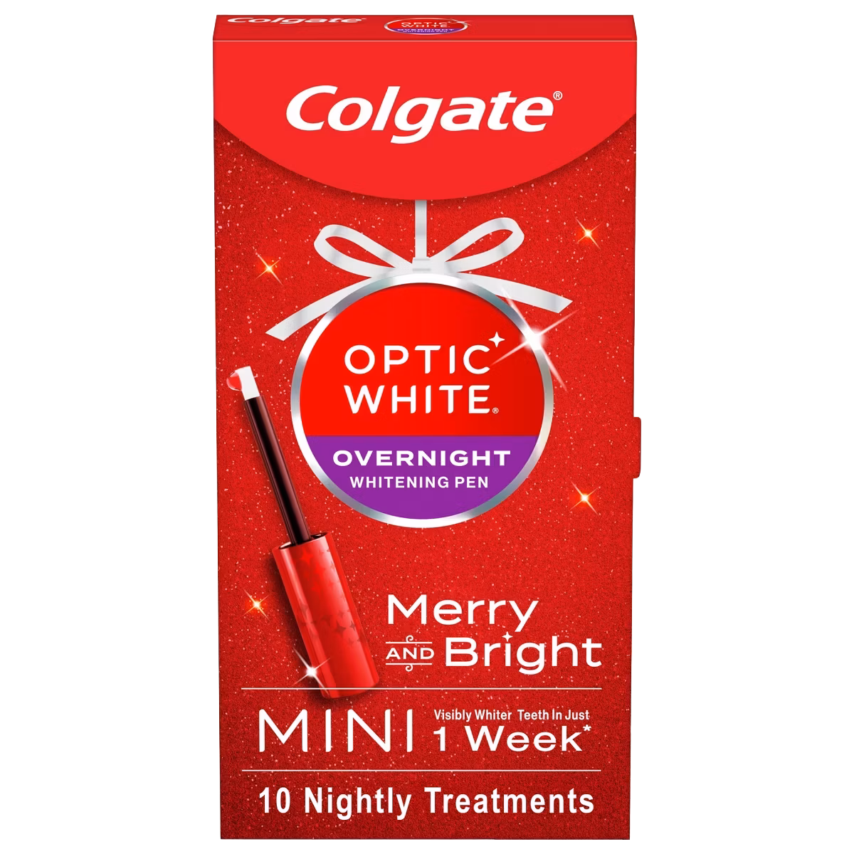 Colgate Optic White Holiday Gift Set Mini — Colgate Optic White