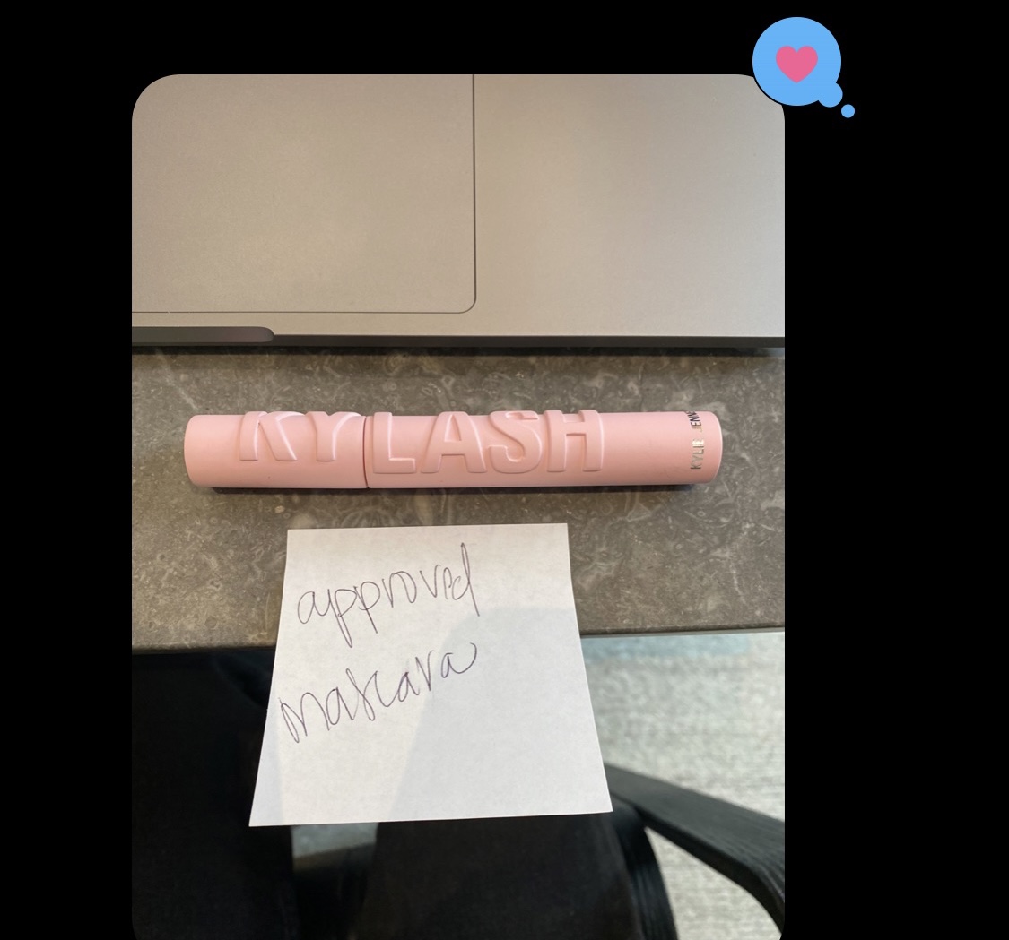 Kylie Cosmetics Kylash Volume Mascara branding detail — Kylie Cosmetics