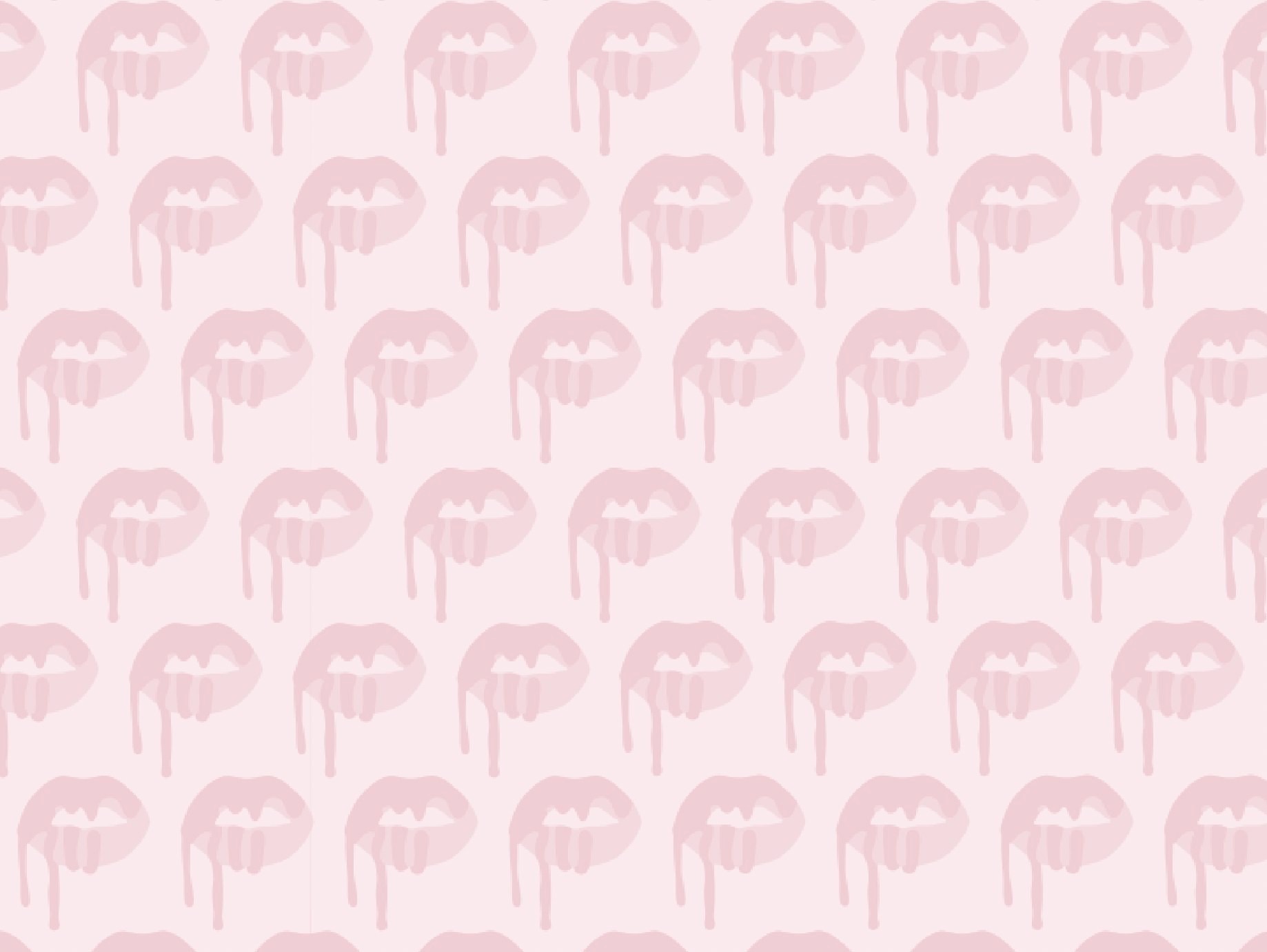 Kylie Cosmetics lip drip pattern