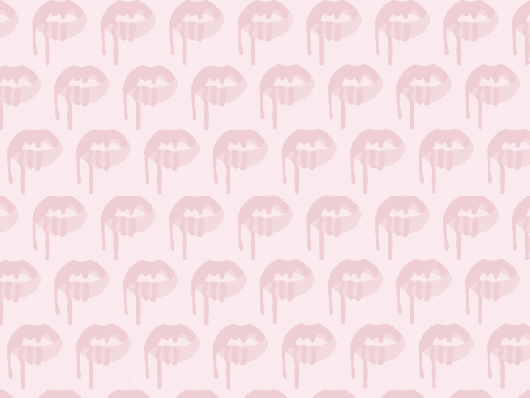 Kylie Cosmetics lip drip pattern