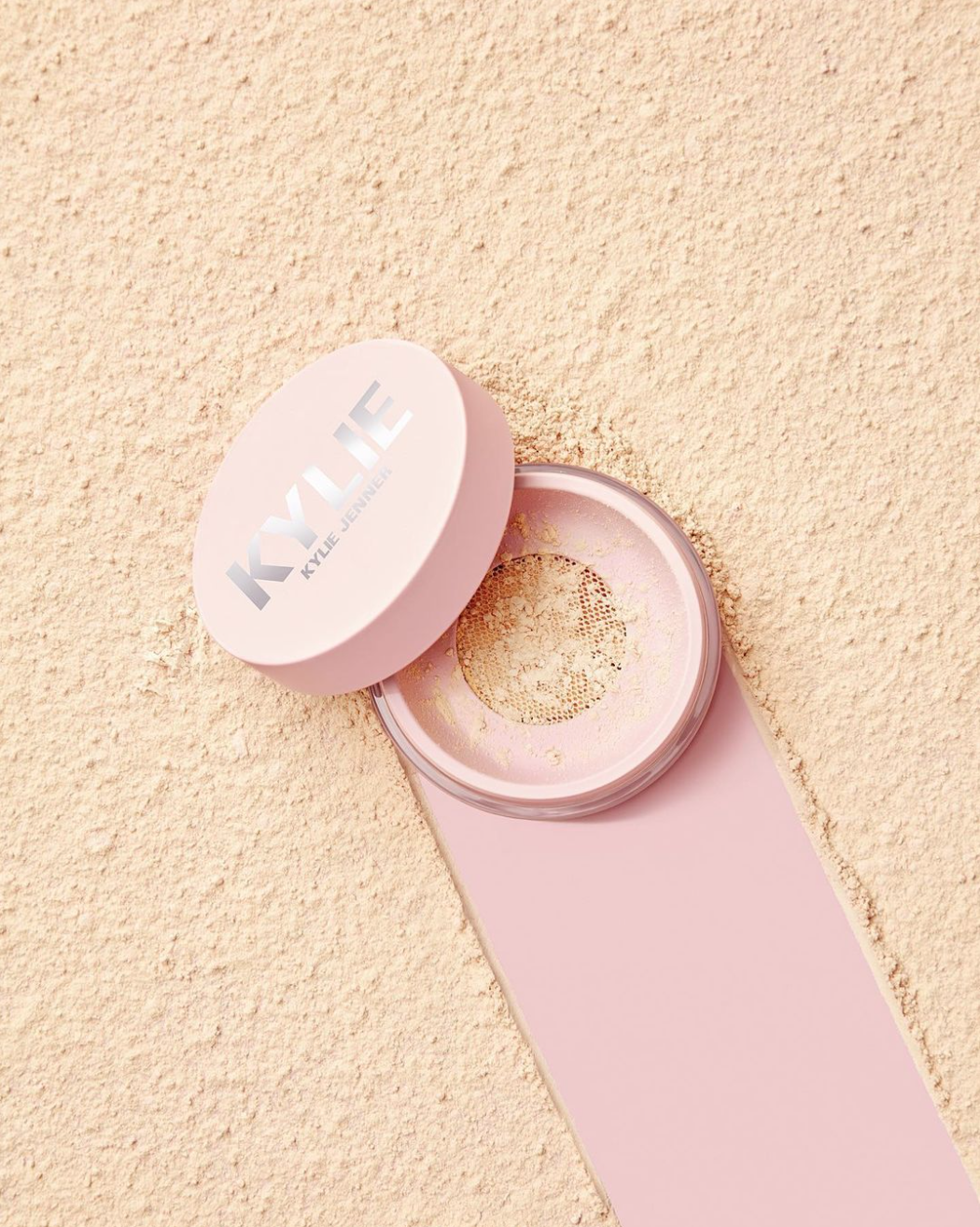 Kylie Cosmetics face powder compact from the rebrand