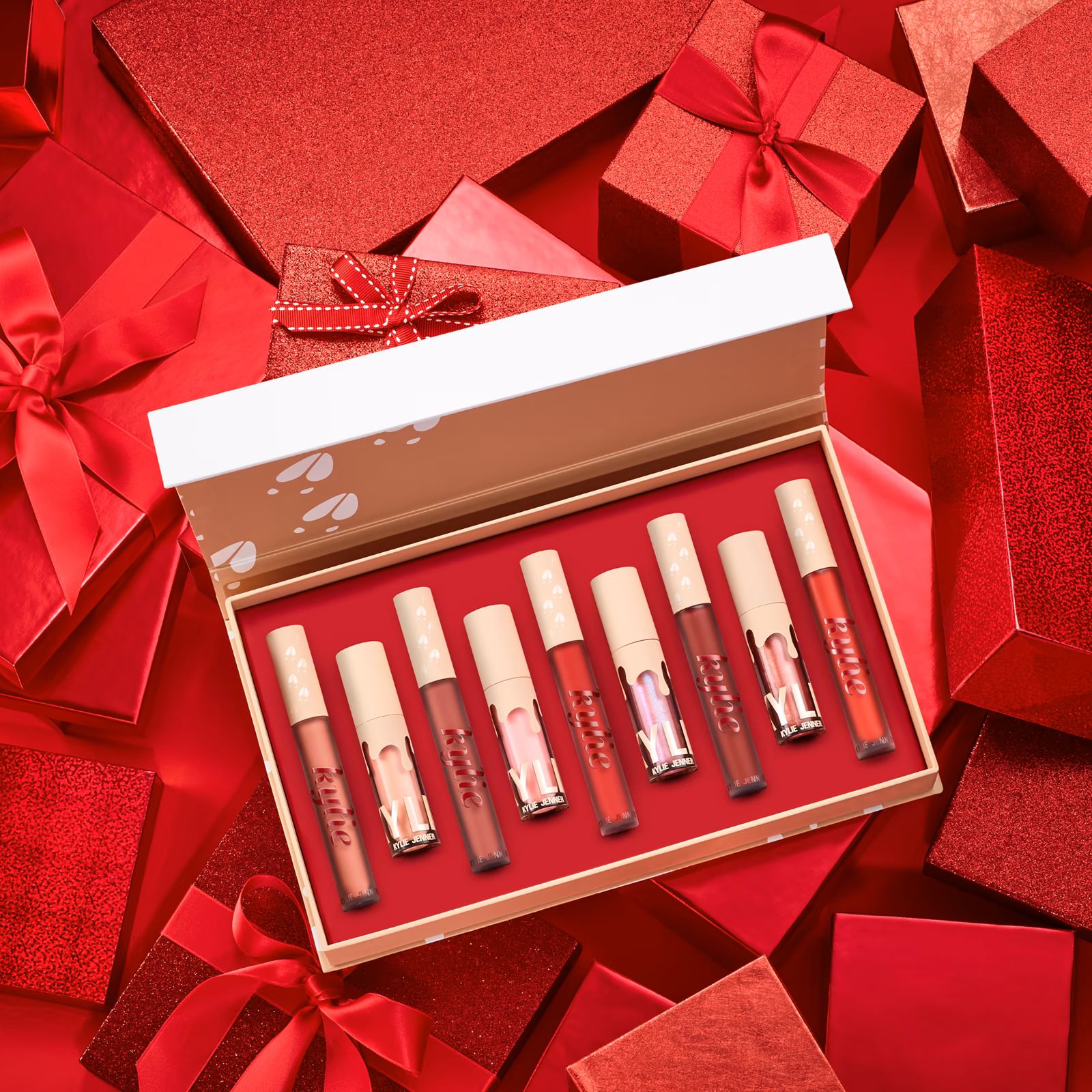 Kylie Cosmetics Reindeer Holiday Collection Lip Vault — Kylie Cosmetics