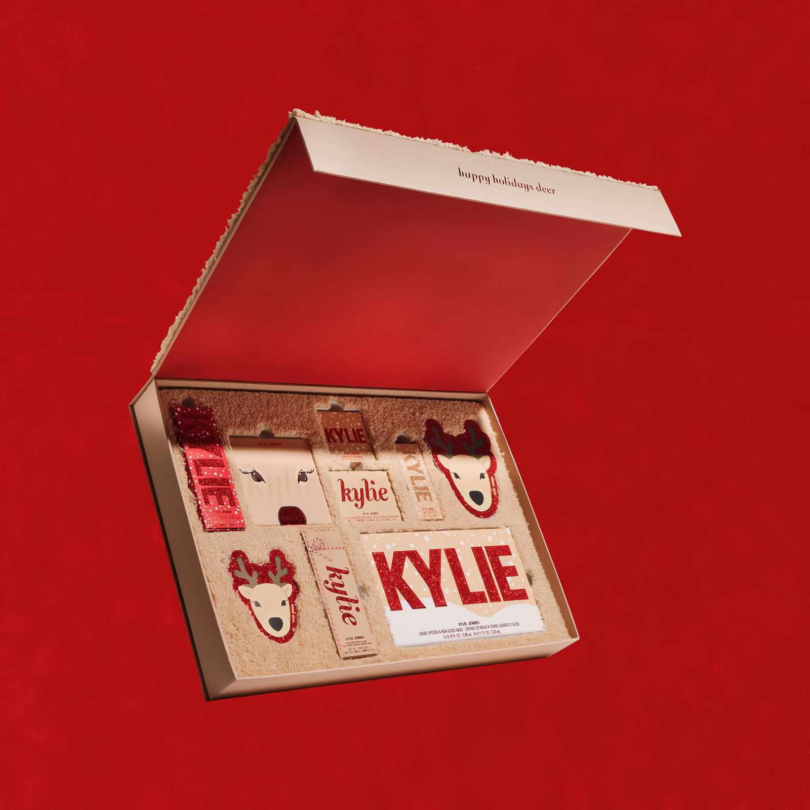 Kylie Cosmetics Reindeer Holiday Collection PR Box — Kylie Cosmetics