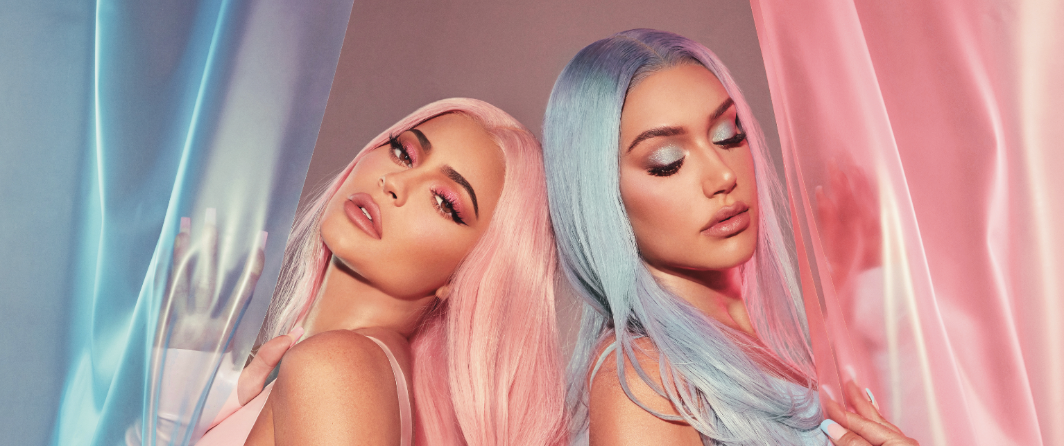 Kylie Cosmetics Stassie x Kylie Collection — model