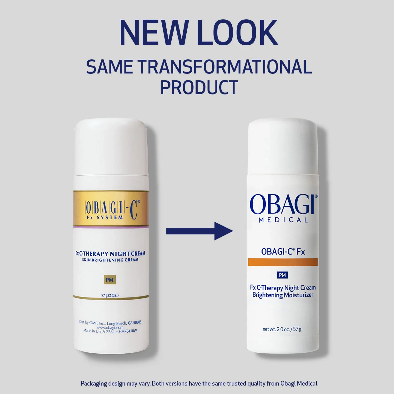 Obagi Primary Packaging — Obagi Medical