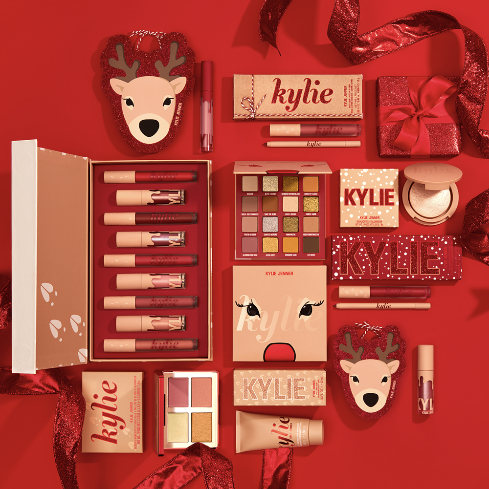 Kylie Cosmetics Holiday Collection packaging